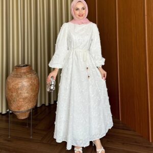 White Bloom Gown