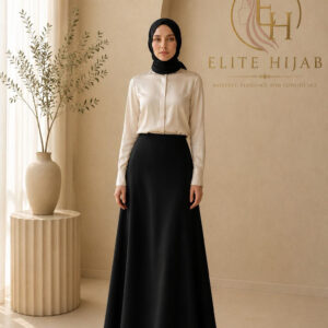 The Sculpted Flare Skirt