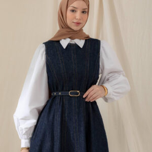 Denim Midi Dress