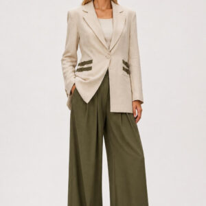 Olive Accent Linen