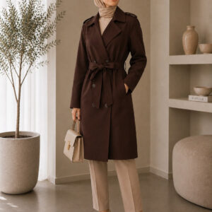 Mocha Sculpt Trench