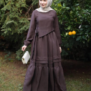 Flowy Brown Dress